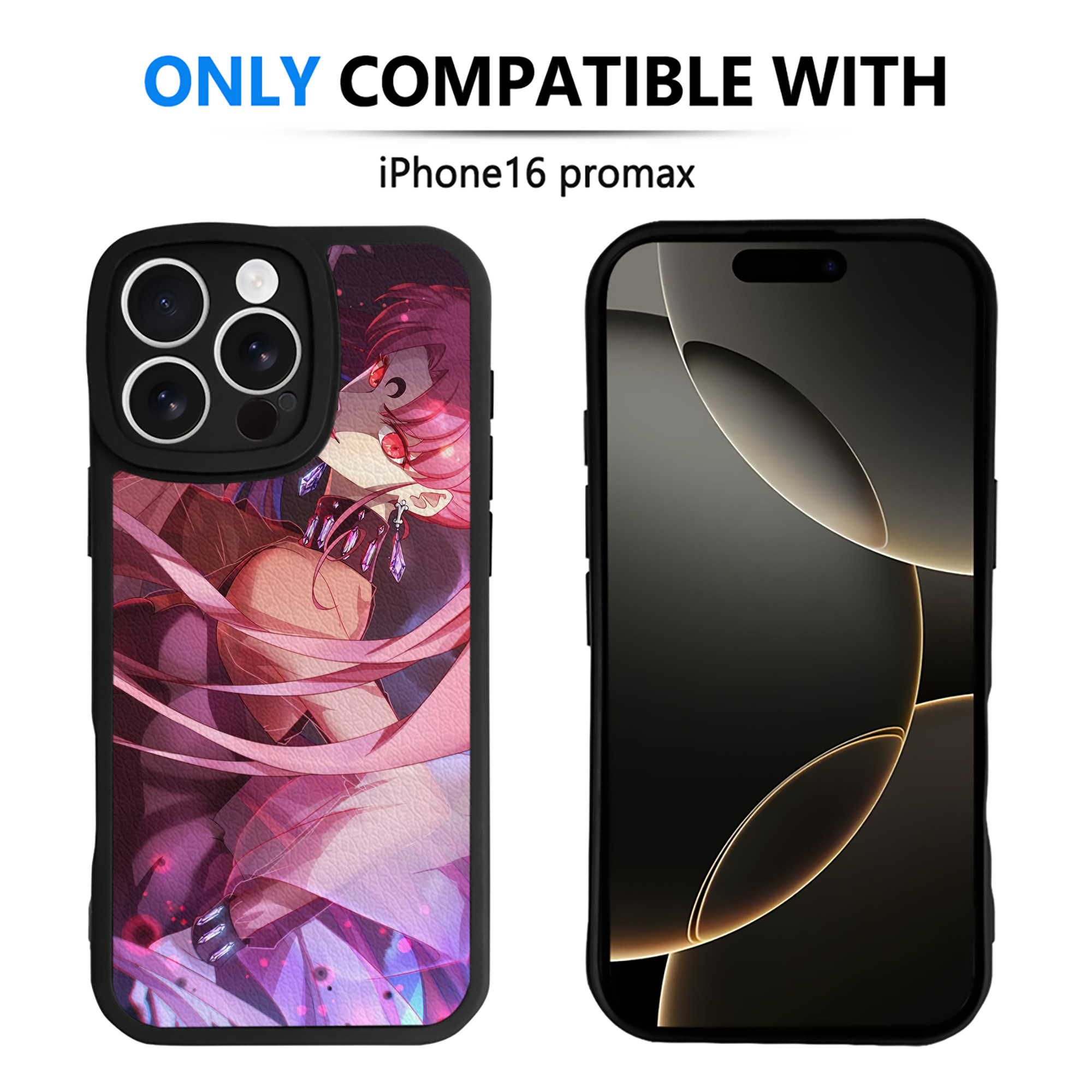 （画像用） 美少女戦士セーラームーン Sailor Moon 【iPhone 16シリーズ対応】シリコンスマホケース（レザー調） 材質：シリコン